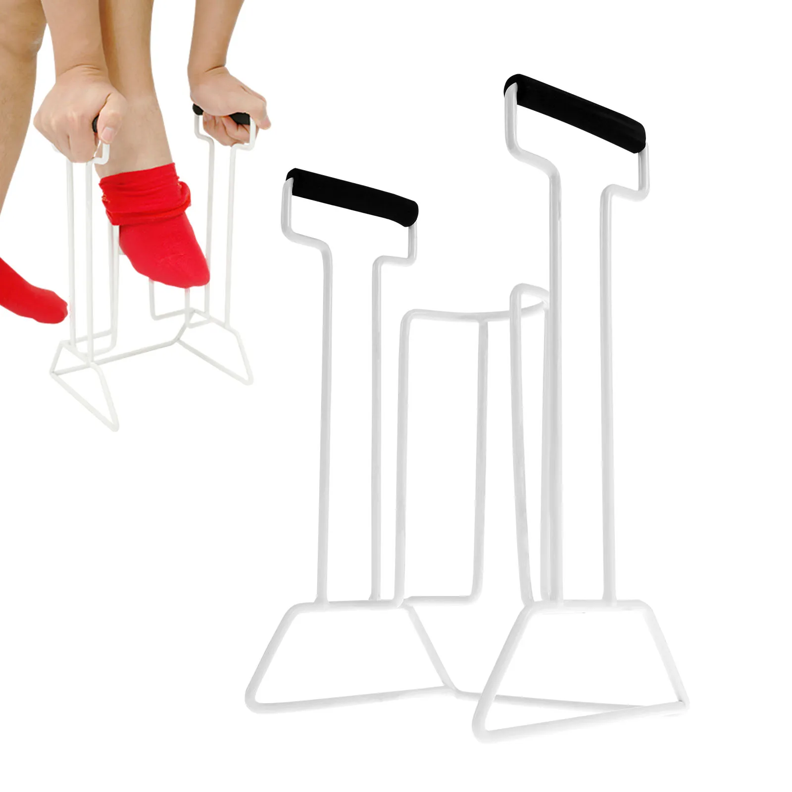 Women Shoes Types - Stock Helper Aid Tool Putting on