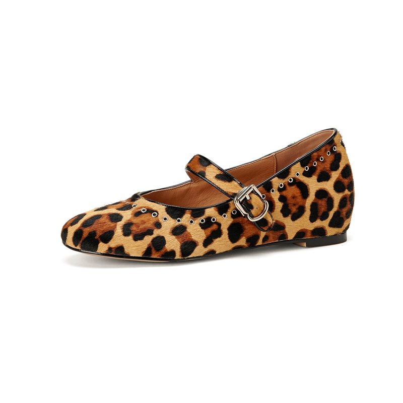 Women Shoes Mk - Hot Sale Leopard Horsehair Autumn Spring
