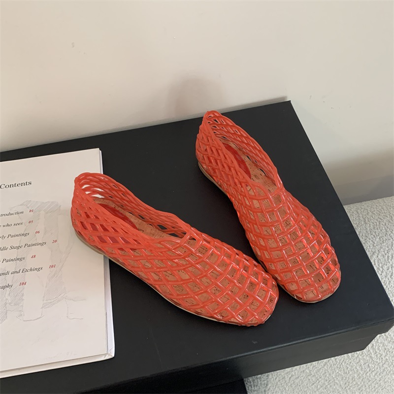 Jelly Sandal Women - 2025 Women's New Flat Sandals with