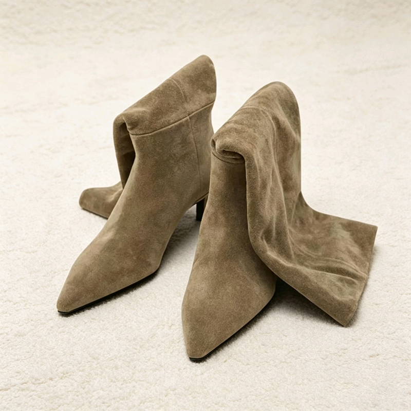 Women Shoes Mk - 2026 New Autumn Knee-high Boots Cow
