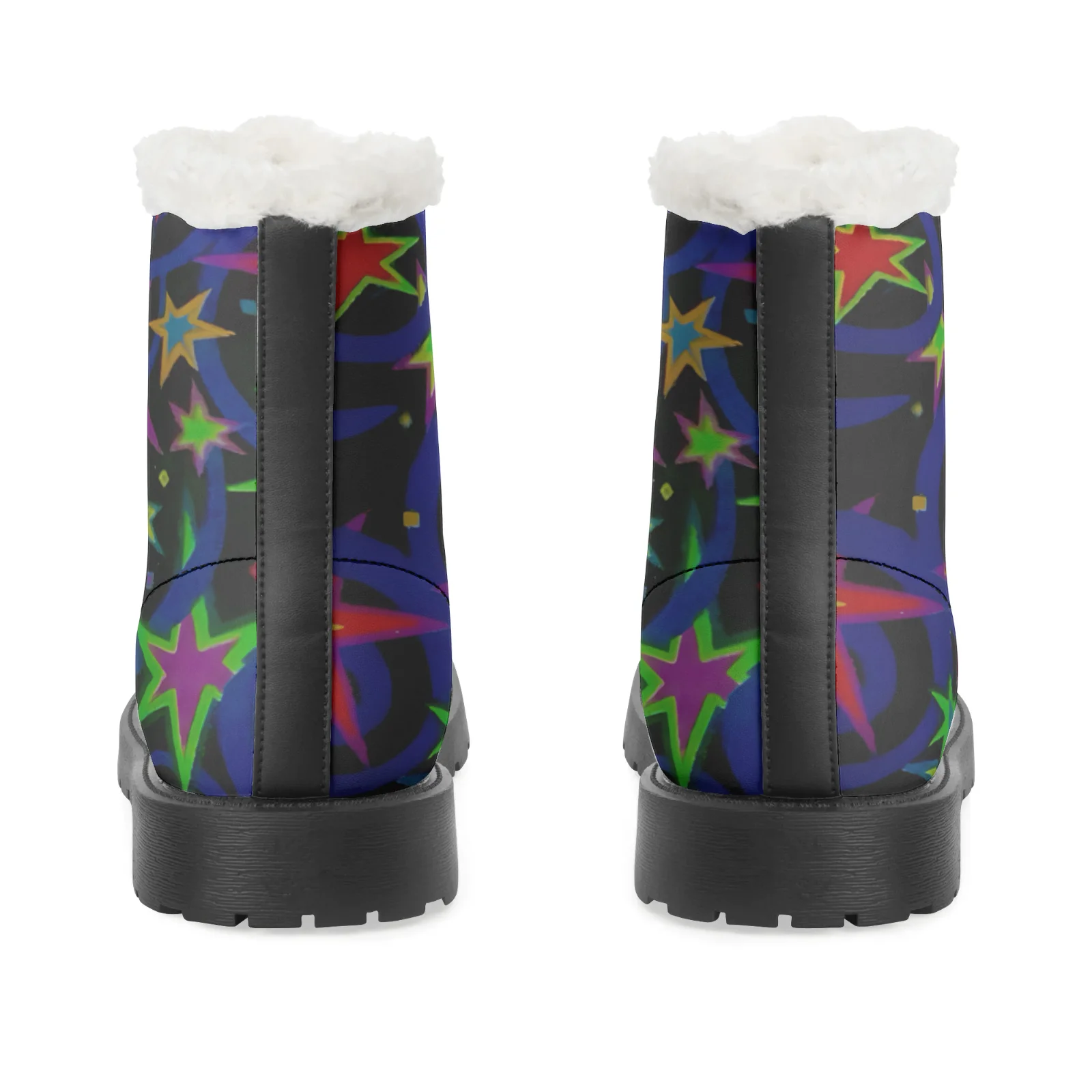 Starlit Sky Plush Snow Boots f - огляд і ціна Women Shoes Us To Eu