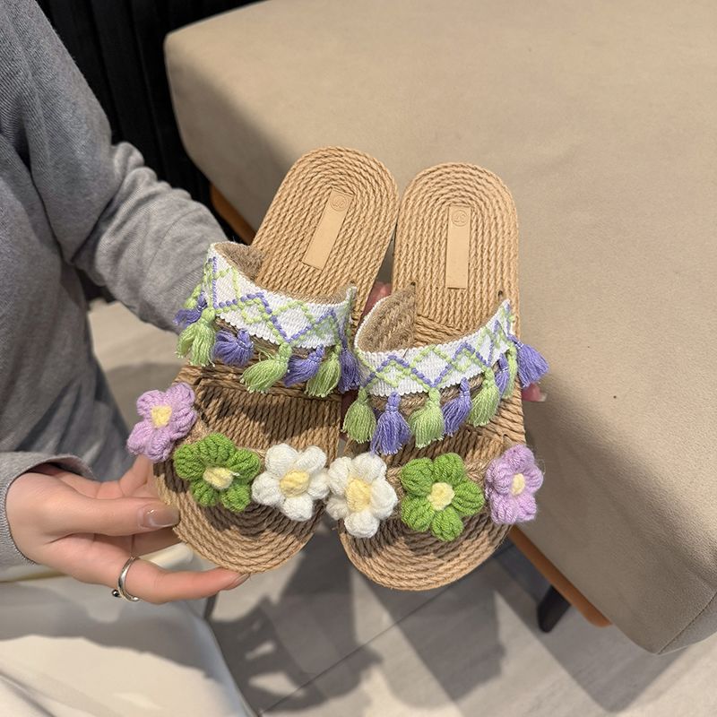 Fashion Braided Jute Sandals W - огляд і ціна Women Shoes Must Have