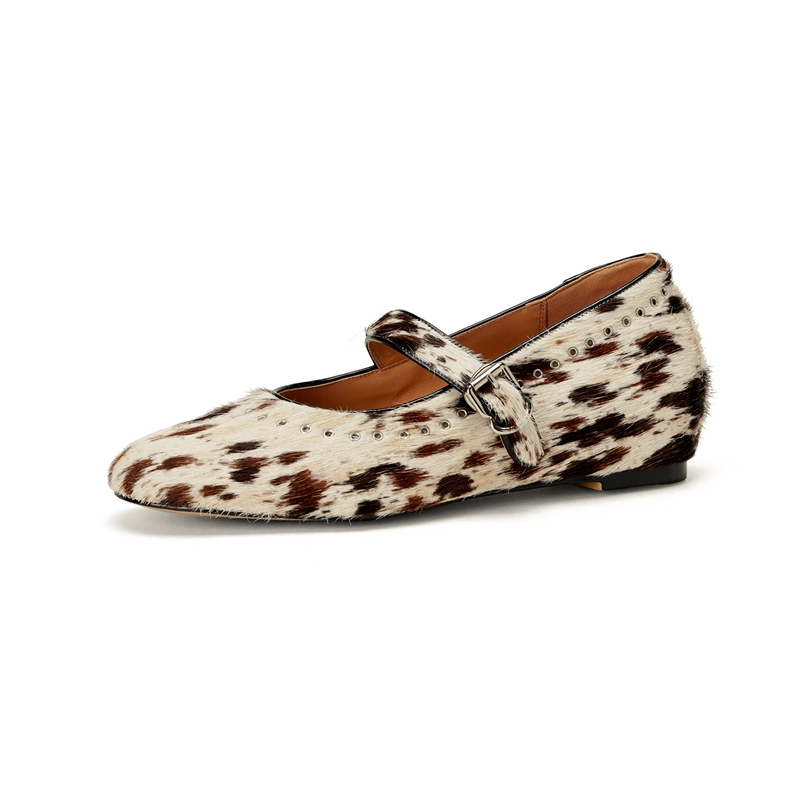 Hot Sale Leopard Horsehair Aut - огляд і ціна Women Shoes Mk