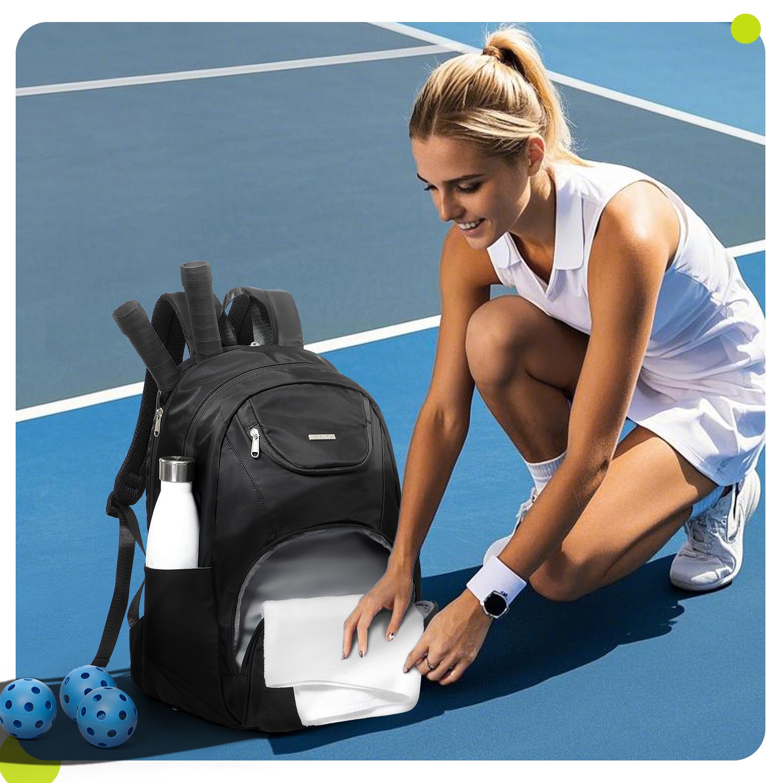 Tennis Bag Tennis Backpack 2 R - огляд і ціна Women'S Shoes Large