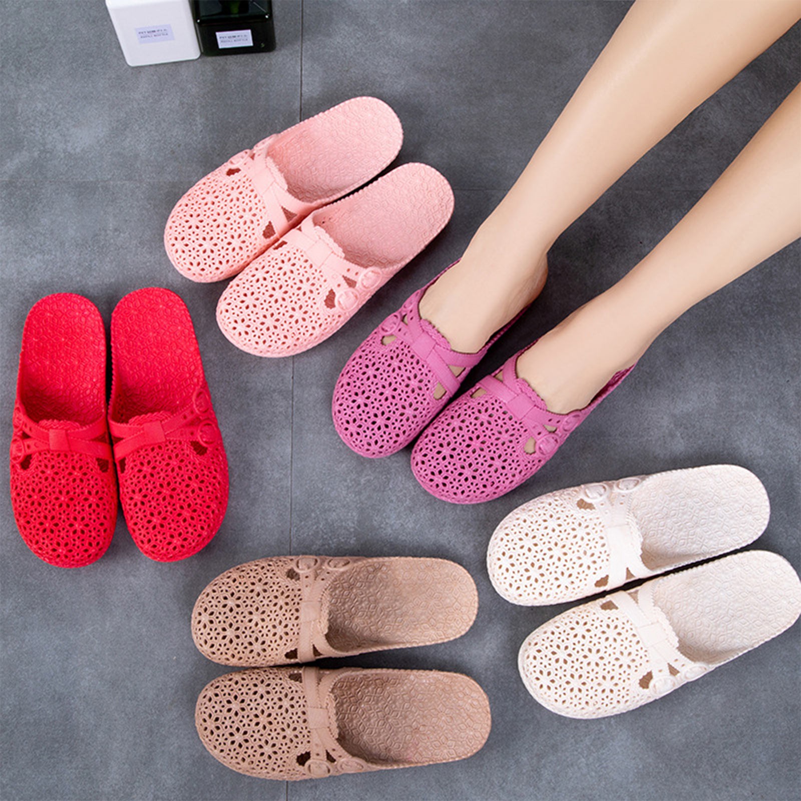 Wrap-Toe Breathable Slippers S - огляд і ціна Women'S Shoes Large