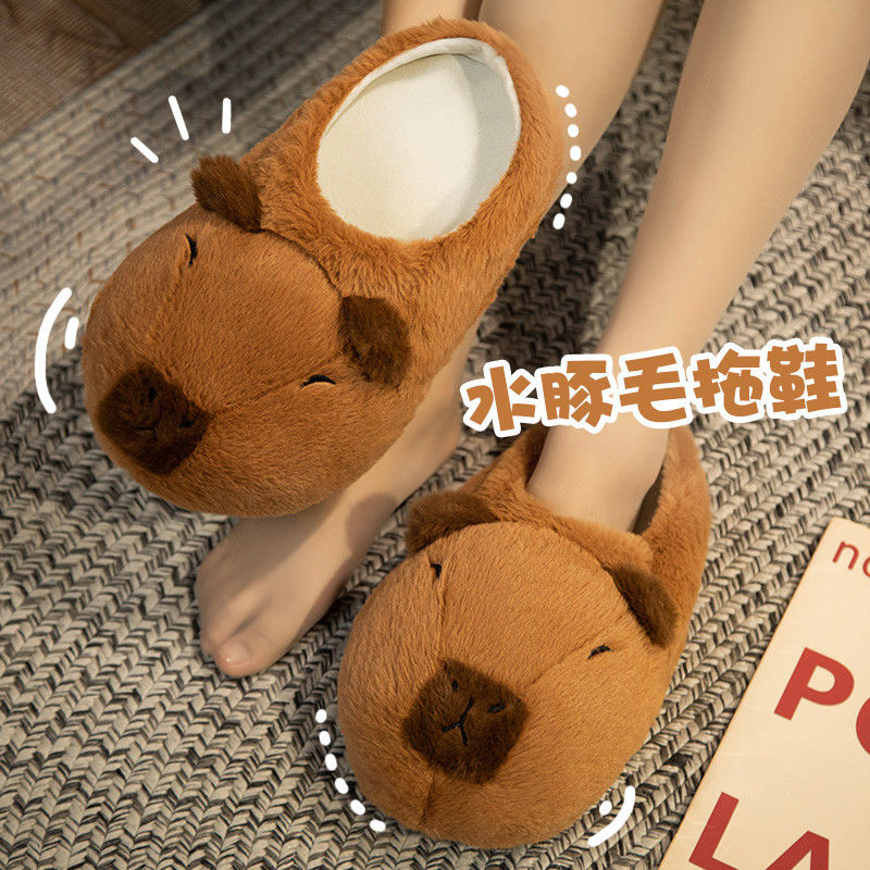 Novelty capybara slippers unis - огляд і ціна Women Shoes For Winter