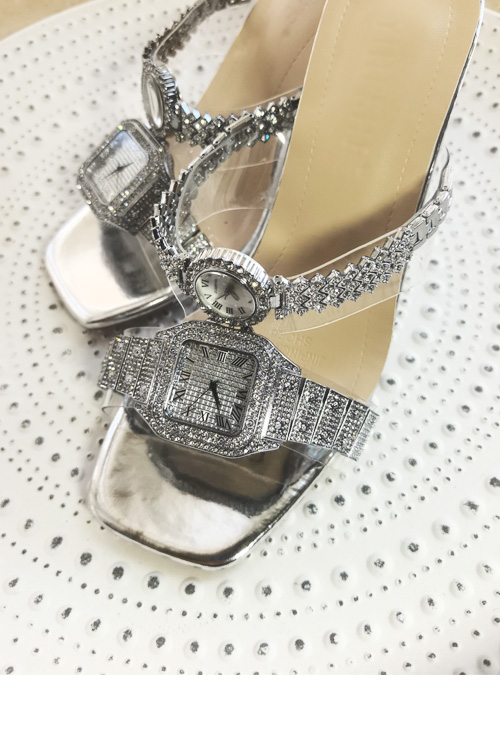 Original design Crystal watch  - огляд і ціна Clear Strap Heel