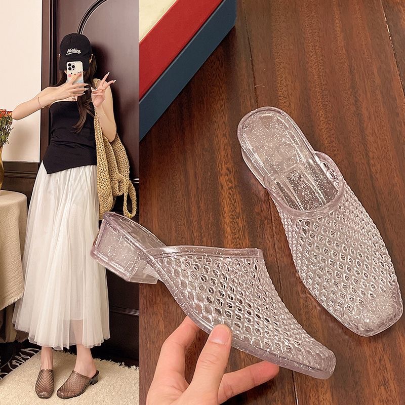 Summer Women Crystal Wedge Sli - огляд і ціна Jelly Sandal Women