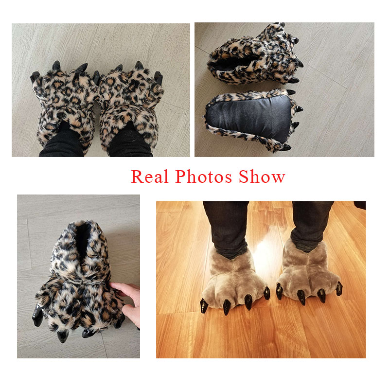 Size 35-43 Black Animal Paw Sh - огляд і ціна Women Shoes For Winter