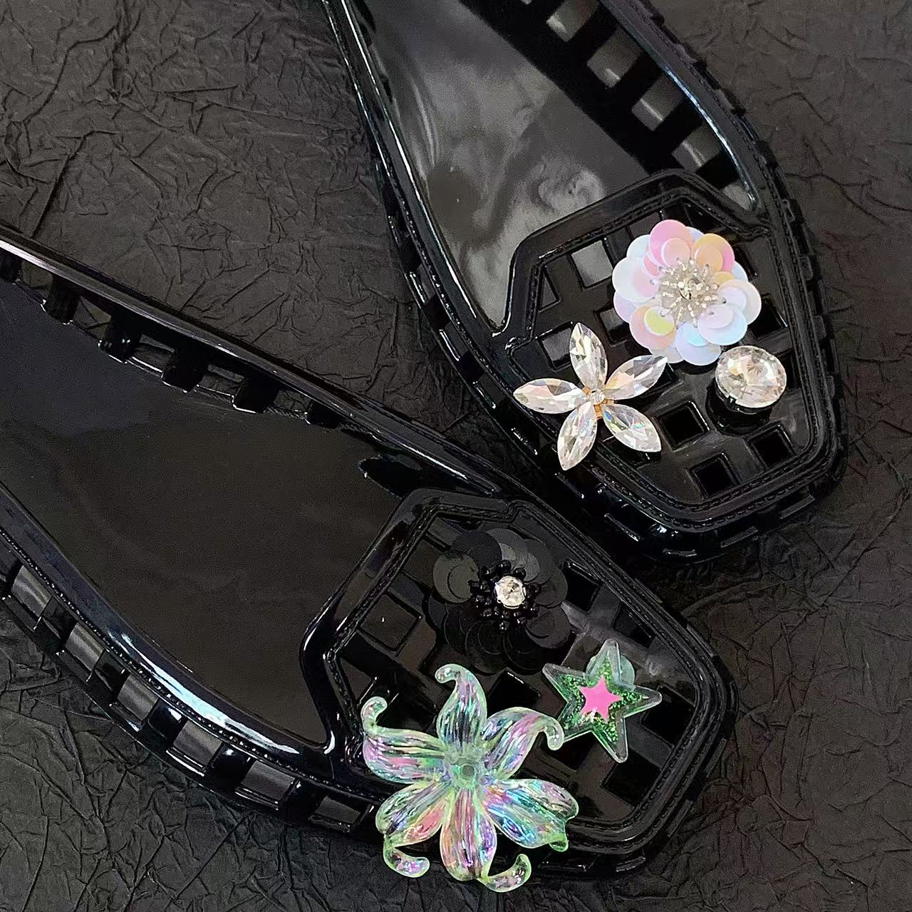 Jelly Crystal Shoes for Women, - огляд і ціна Jelly Sandal Women