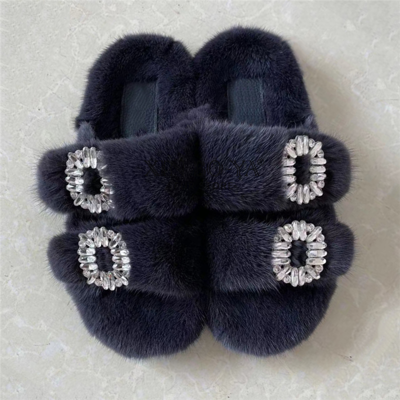 Mink Slippers Winter Women's S - огляд і ціна Women Shoes Mk