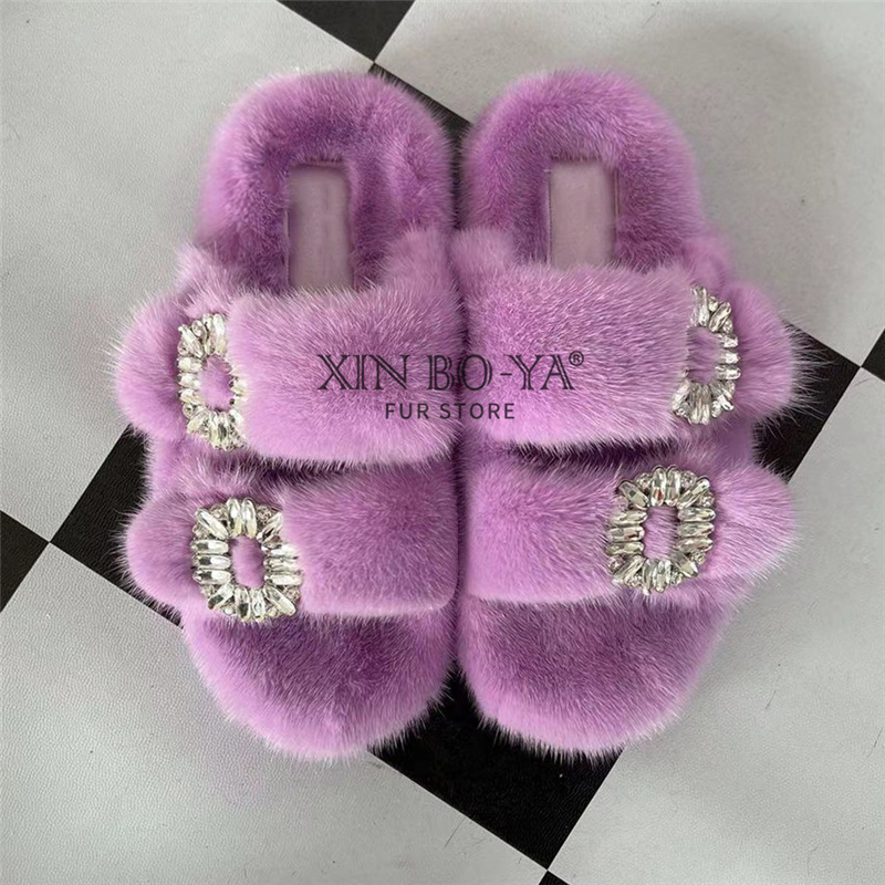 Mink Slippers Winter Women's S - огляд і ціна Women Shoes Mk
