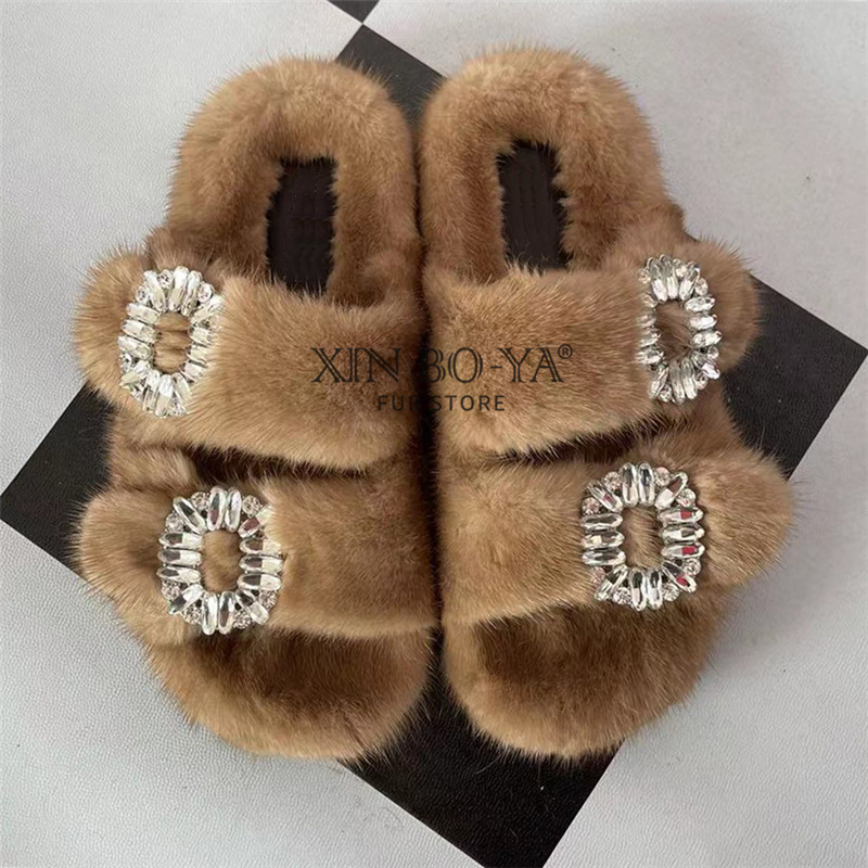 Mink Slippers Winter Women's S - огляд і ціна Women Shoes Mk