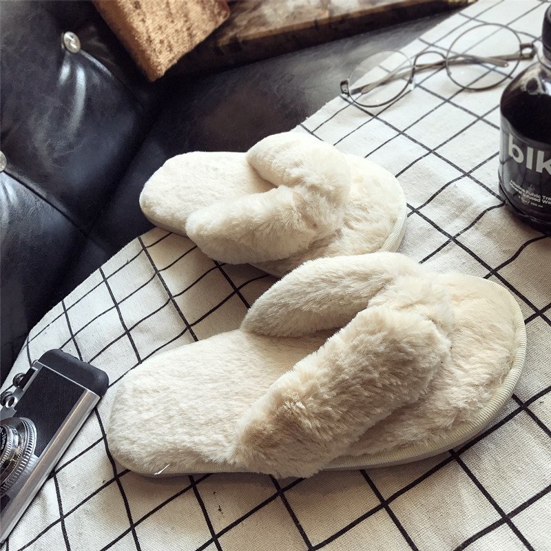 Cross Warm Fluffy Furry Slippe - огляд і ціна Women Shoes For Winter