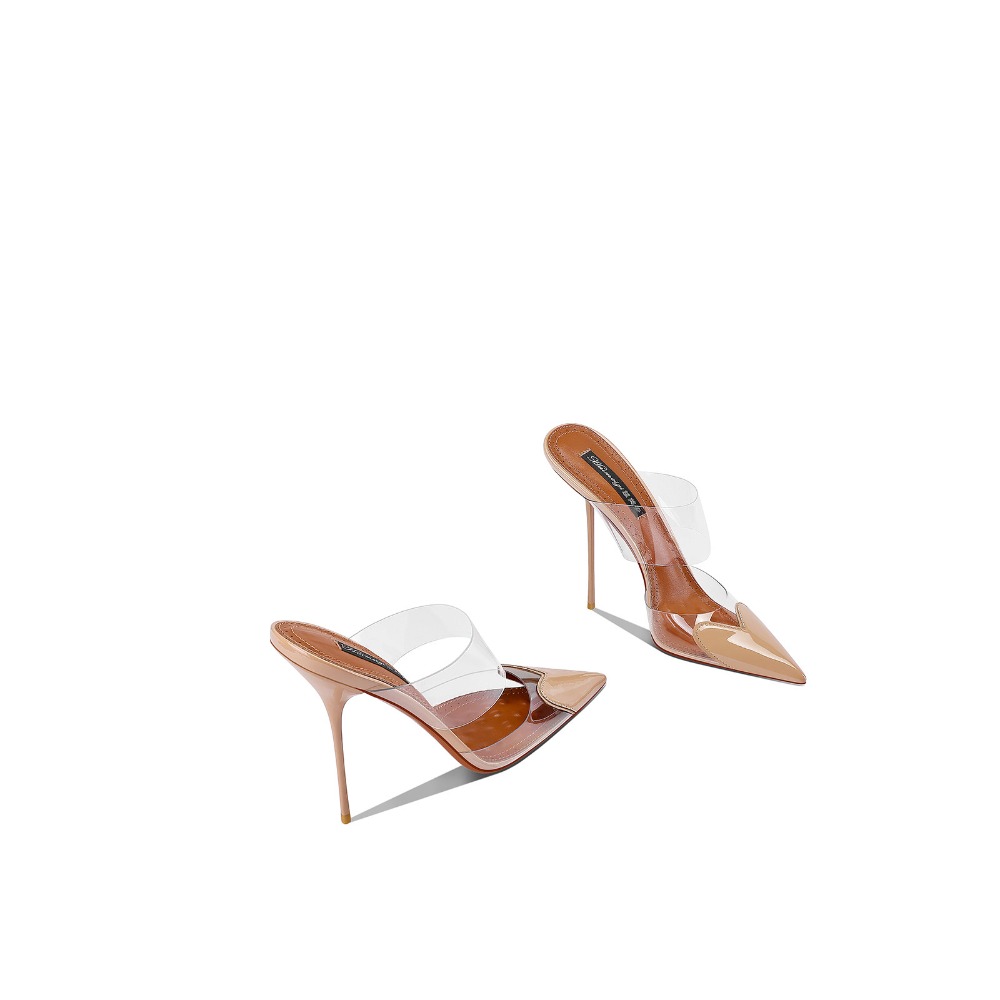 2026 New Black Pointed Toe Hig - огляд і ціна Clear Strap Heel