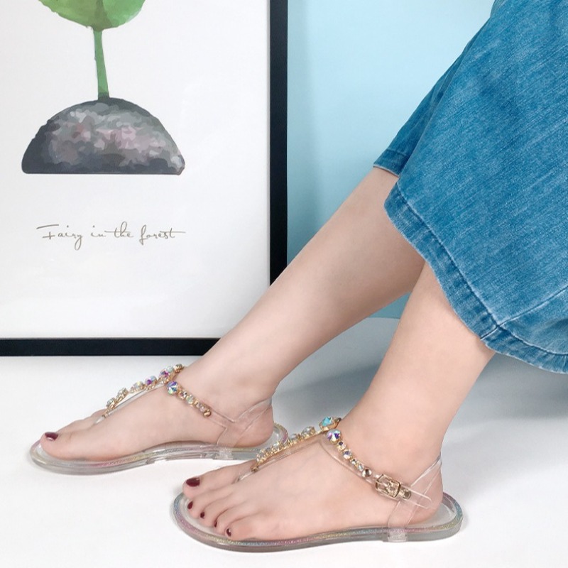 Size 36-42 Women Girls Jelly T - огляд і ціна Jelly Sandal Women