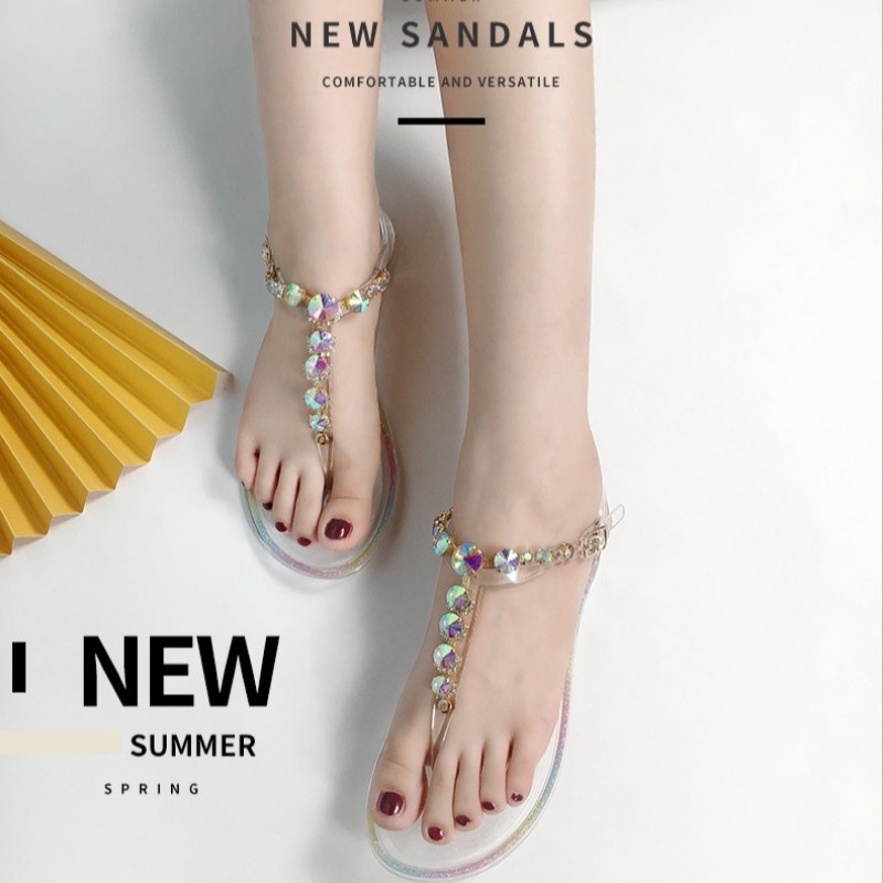 Size 36-42 Women Girls Jelly T - огляд і ціна Jelly Sandal Women