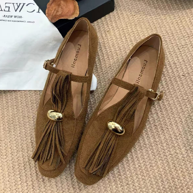 Faux Suede T-Type Flats Women  - огляд і ціна Women Shoes Types